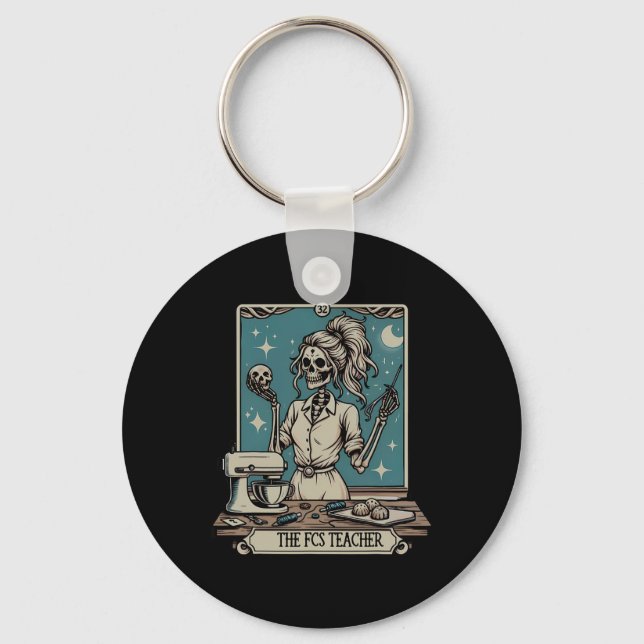 Chaveiro Design De Karate Engraçado Para Mulheres Meninas K (Frente)