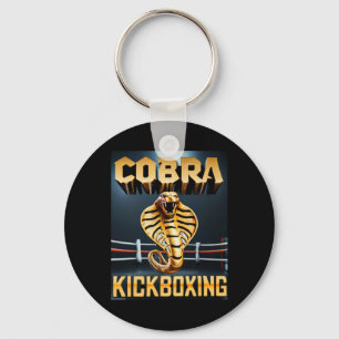 Chaveiro Design de Kickboxing Cobra por Don Castillo