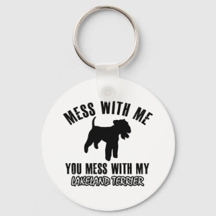 Chaveiro Design de Lakeland Terrier