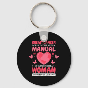 Chaveiro Design De Mama Cancer Para Conhecimento Do Cancer