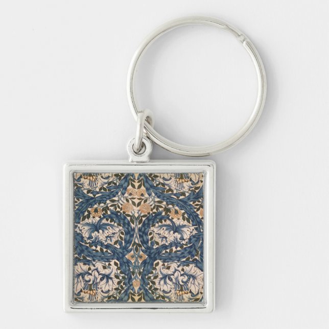 Chaveiro Design de Marigold do africano, 1876 (Frente)