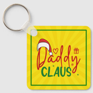 Chaveiro Design de Natal do pai Claus-60094
