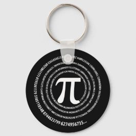 Chaveiro Design de número de pi