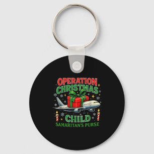Chaveiro Design de Operação Criança de Natal Bolsa do Samar