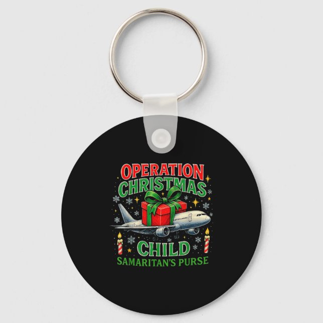 Chaveiro Design de Operação Criança de Natal Bolsa do Samar (Frente)