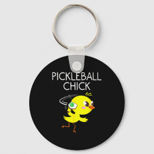 Chaveiro Design de pickleball único para mulheres meninas p
