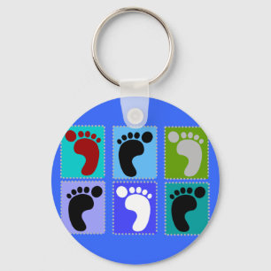 Chaveiro Design de Popart dos presentes do Podiatrist dos