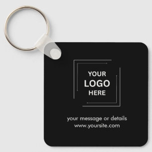 Chaveiro Design de Pulseira de Teclas Minimalista com Logot