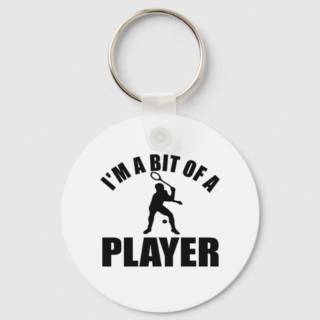 Chaveiro design de quadrado legal (Frente)