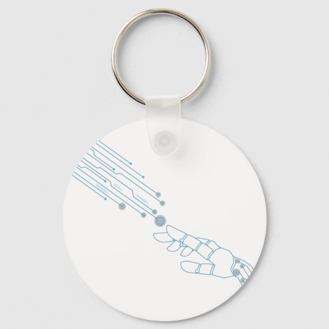 chaveiro design de robôs muito modernos (Frente)