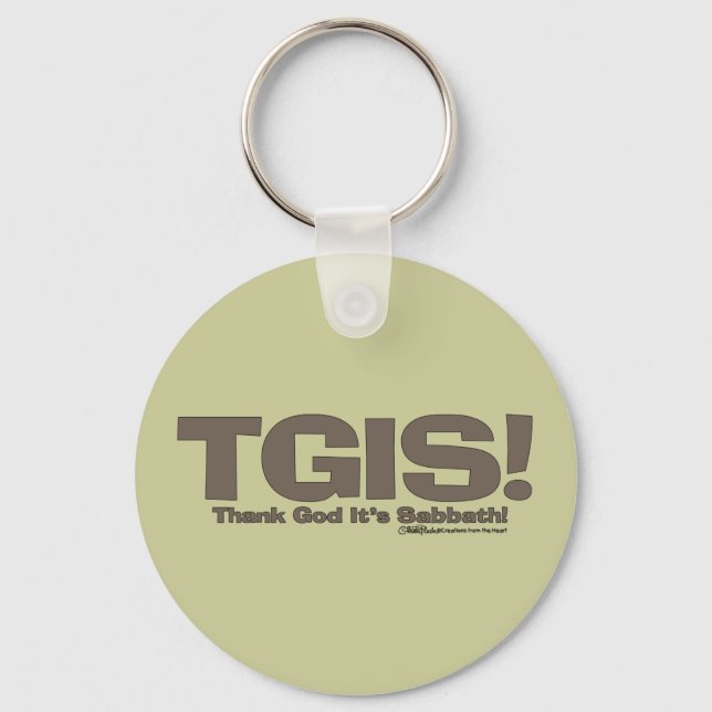 Chaveiro Design de Sabá TGIS (Frente)