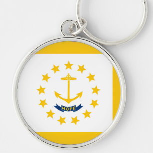 Chaveiro Design de Sinalizador de Rhode Island