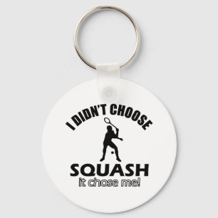 Chaveiro design de squash