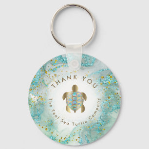 Chaveiro design de tartaruga-do-mar