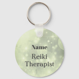 Chaveiro Design de Terapista Personalizado de Reiki