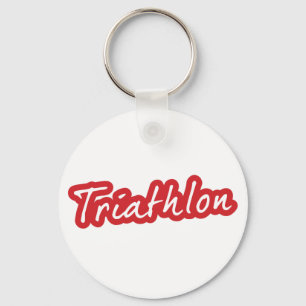 Chaveiro design de Triathlon legal