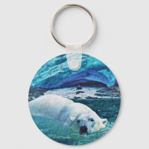 Chaveiro Design de Ursos para Animais e Animais Selvagens