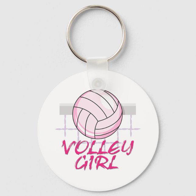 Chaveiro design de volei de vale (Frente)