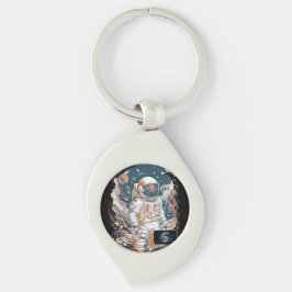 Chaveiro Design do Astronauta Mundial