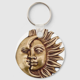 CHAVEIRO DESIGN DO ENCANTO DO SOL E DA LUA
