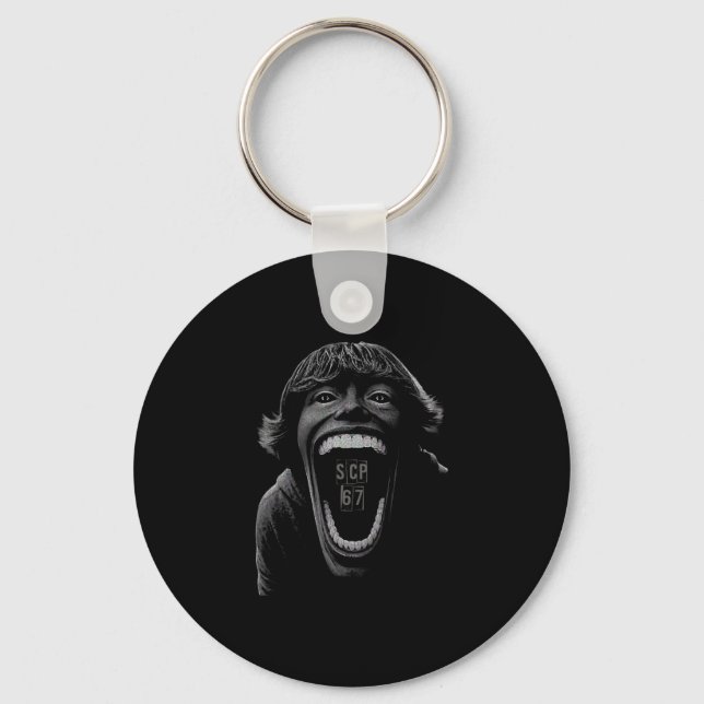 Chaveiro Design do Meme Scp 67 Seis Sete 6 7 6 7 1  (Frente)