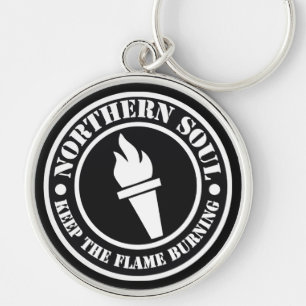 Chaveiro Design do norte retro do estilo da alma
