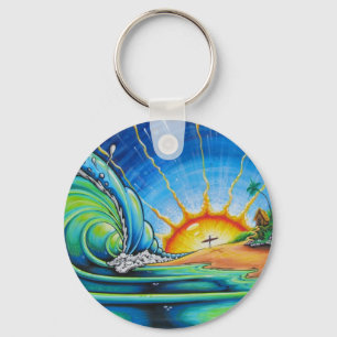 Chaveiro Design do surfista