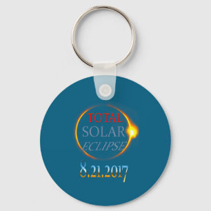 Chaveiro Design Eclipse Total Solar 2017