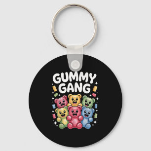 Chaveiro Design Engraçado Do Urso Gummy Para Homens Mulhere