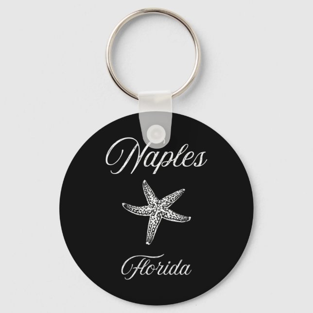 Chaveiro Design Estrela do Mar Naples Fl (Frente)