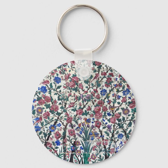 Chaveiro Design floral persa (Frente)