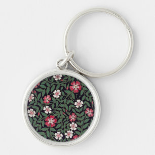 Chaveiro Design floral por J. Owen, 1863