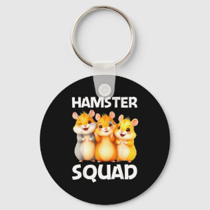 Chaveiro Design Fofo de Hamster Para Homens Mulheres Crianç