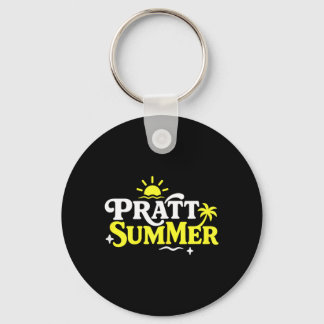 Chaveiro Design Gráfico Divertido de Verão Pratt