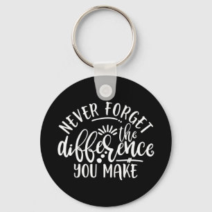 Chaveiro Design Ideia de Apreciação do Professor