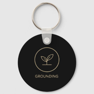 Chaveiro Design Minimalista de Enraizamento Amante da Natur