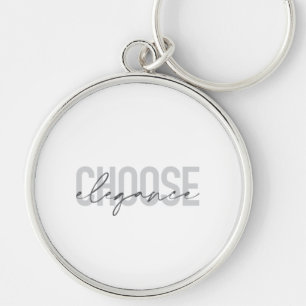 Chaveiro design moderno, simples, urbano, legal Escolhe Ele