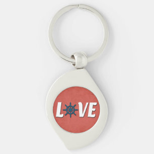 Chaveiro Design náutica de amor