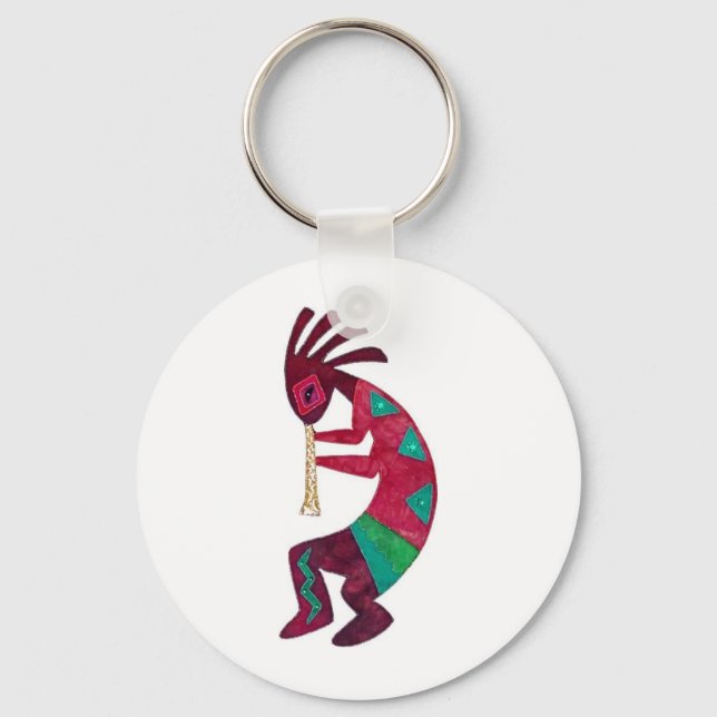 Chaveiro Design original de Kokopelli! (Frente)