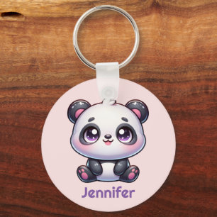 Chaveiro Design Personalizado Adorável Kawaii Panda