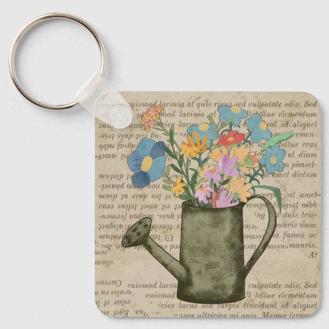 Chaveiro Design russo para texto de amantes da Farmhouse e  (Frente)