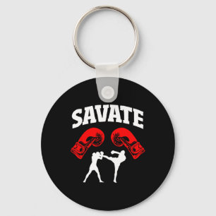 Chaveiro Design Savate Boxing Kick Mma Kickboxing