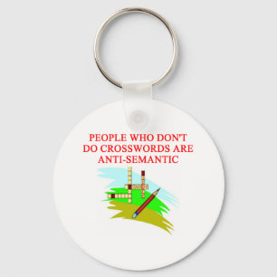 Chaveiro design scabble e das palavras cruzadas do jogo do