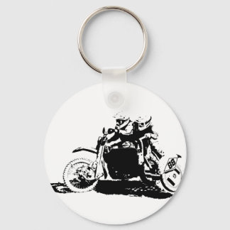 Chaveiro Design Sidecarcross simples