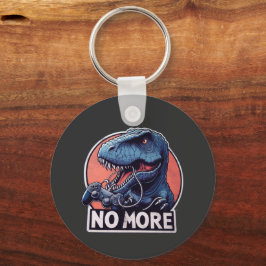 Chaveiro Design T-Rex Gamer Não Mais