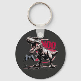 Chaveiro Design T-Rex Gamer Rage No More