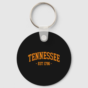 Chaveiro Design Vintage do Tennessee Homens Mulheres Crianç