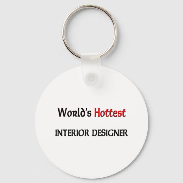 Chaveiro Designer do Interior Mais Hottest do Mundo (Frente)
