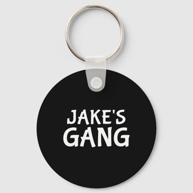 Chaveiro Despedida de Solteiro do Jake Primeiro Nome Jake G (Frente)