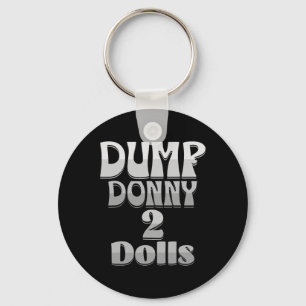 Chaveiro Despejar Donny 2 Bonecas Duas Bonecas Tarifa Trump
